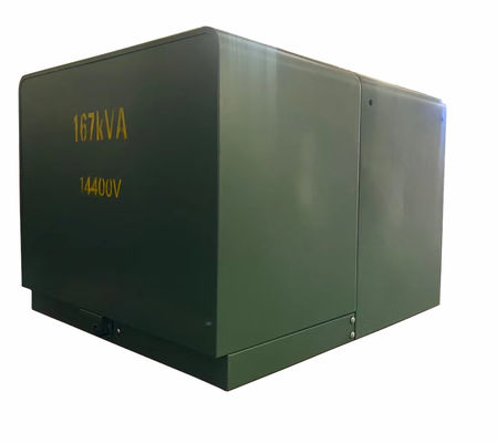 kupować 167KVA 1-fazowy transformator olejowy do montażu na podkładce 24940V 14400V produkcja online