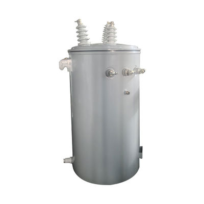 kupować 100Kva Wydział powietrzny Jednopasowy słupkowo zamontowany Transformator dystrybucyjny typu oleju 34,5Kv produkcja online