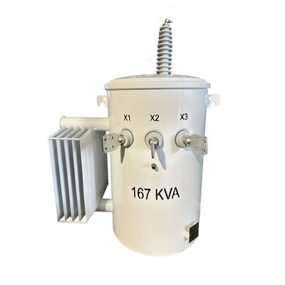 kupować Transformator na biegunach mocy 167kva, jednofazowy, na biegunach montażowy, transformator dystrybucyjny 34500V do 240v produkcja online