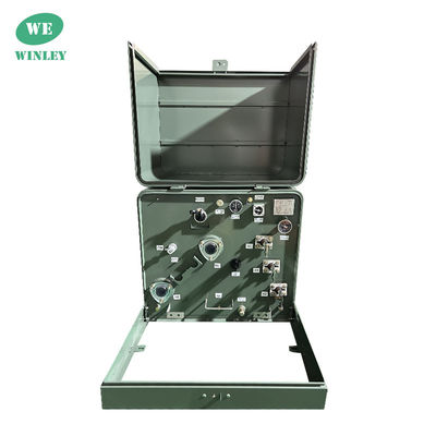kupować 100Kva Jednopasowy Transformator Zmontowany Na Podkładce 12470GrdY/7200 ANSI Standardy IEEE CSA produkcja online