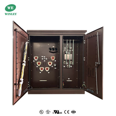 kupować 45Kva Trójfazowa podłoga zamontowana w transformatorze, olej zanurzony w dystrybucji 12470V Step Down UL Certified produkcja online