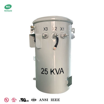kupować 25kva  Power Pole Transformer Step Down 6600v To 120v 240v Electric Transformer Price produkcja online