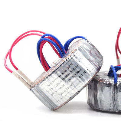 kupować 50VA Jednofazowy toroidalny transformator izolacyjny audio 220VAC do 21VAC 50/60Hz produkcja online
