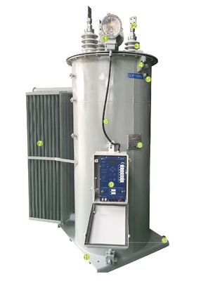 500KVA 200A Transformator oleju 19920V 200KV Regulator linii BIL