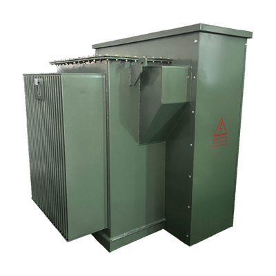 Kompaktowy, trójfazowy, montowany na podkładce transformator o mocy 750 kva