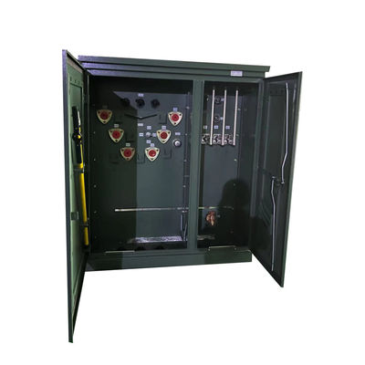 225 kVA Trójfazowy transformator olejowy montowany na podkładce 12470 V Miedź