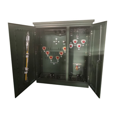 1000 Kva 3-fazowy podkładek zamontowany transformer zanurzony w oleju 34500 V do 208 V