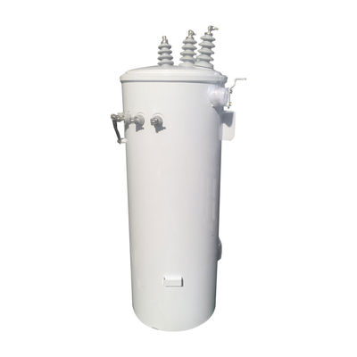 112.5Kva Trzyfazowy słup zamontowany w powietrzu Transformator dystrybucyjny Olej zanurzony 13,8KV