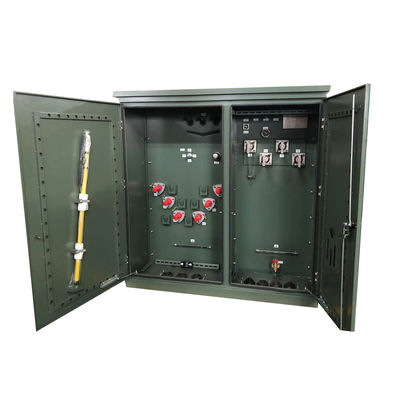 2500Kva Płyn napełniony pętlą 3 fazy podkładki zamontowany transformator 27.6Kv Do 600V
