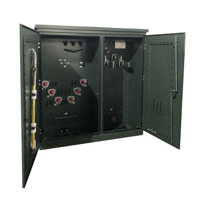 3000Kva Trzyfazowe przewody podgrzewcze Radalne podgrzewcze 3-fazowe Transformator zamontowany na podkładce 12,47kv 13,2kv 13,8kv