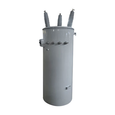 112.5Kva Trzyfazowy słup powietrzny Transformator dystrybucyjny zamontowany w oleju zanurzony 35KV