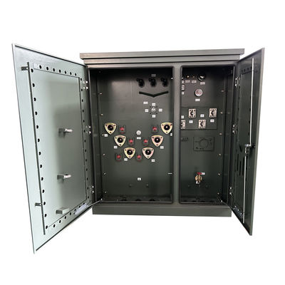 112.5Kva Wysokie napięcie Trzyfazowe podkładki zamontowane w oleju transformatora elektrycznego zanurzone 13200V do 480V