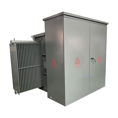 3-fazowy transformator zamontowany na podkładce ANSI IEEE Standard Trzyfazowy 5000Kva 13800V Do 4160V