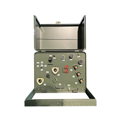 200 KVA Jednopasowy Transformator Zmontowany na Podkładce Dystrybucja 34500V do 120/240V
