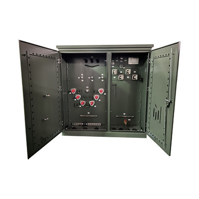 3 fazowa podłoga zamontowana w transformatorze dystrybucyjnym 3750 Kva 13,2KV