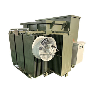 2500 Kva Trójfazowy Transformator Zmontowany Na Podkładce Stop-Down 12470v Do 480V Certyfikacja UL
