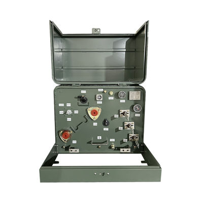 100kva Jednopasowy podkładek zamontowany transformator stopniowy transformator mocy od 4160V do 240V ANSI / IEEE C57