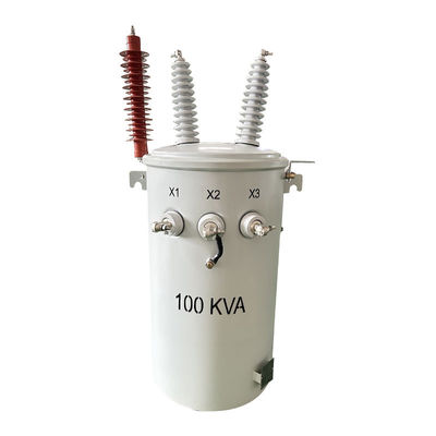 167 Kva Jednopasowa moc transformatora na biegunach 35KV ANSI / IEEE Standard C57.12.20