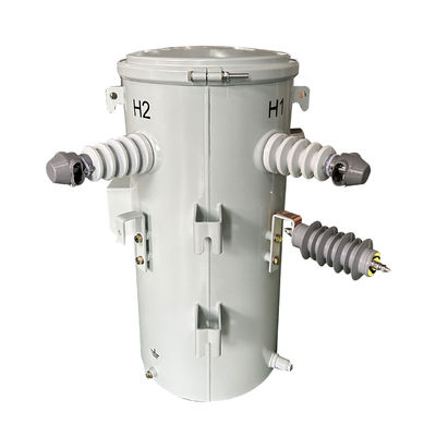 10 Kva Jednopasowy słup zasilania Transformator Dystrybucja podwójny napięcie 13,8KV 4,16KV Do 120V DOE 2016 Standardy