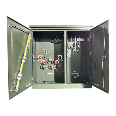 500Kva 3-fazowy podkładek zamontowany transformator użyty w użytkowaniu mieszkalnym 34,5KV do 208V UL Certified