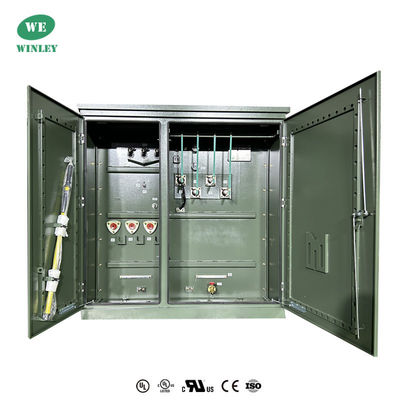 2100Kva Trójfazowy podkładek zamontowany w transformatorze Olej zanurzony w dystrybucji 13800 Do 480V IEEE C57