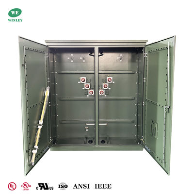 Transformator podstacji solarnych 2MVA, podwyższający napięcie, montowany na podkładzie, 380V do 34,5KV, płyn dielektryczny FR3, Odnawialne, transformatory fotowoltaiczne