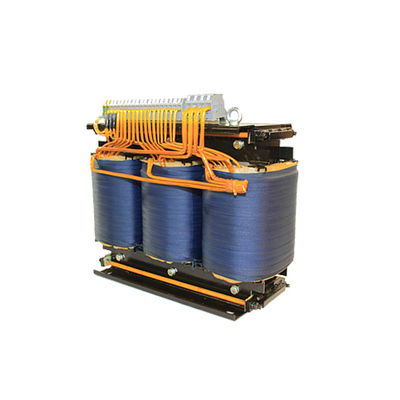 Niebieski 75KVA 600V AN Trójfazowy transformator miedziany