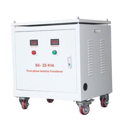 35KVA UPS Izolujący IP32 Trójfazowy transformator suchy 600V 400V