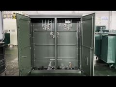 Transformator podstacji podwyższającej napięcie zasilany energią słoneczną