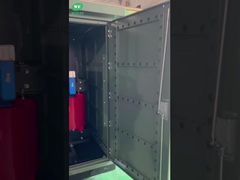 Transformator żywiczny suchy 2000 kVA IP55 do zastosowań zewnętrznych, obudowa ze stali nierdzewnej 304